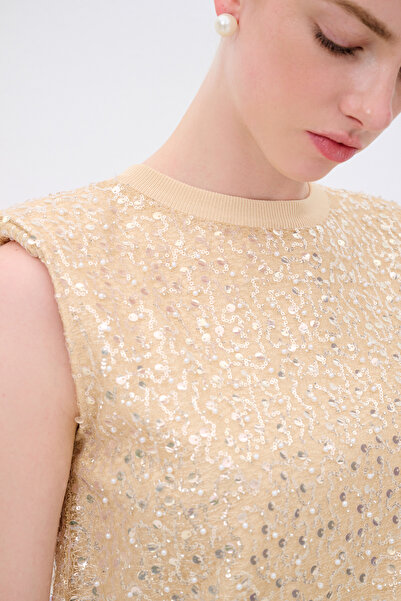 adL Pul Detaylı Kazak Triko