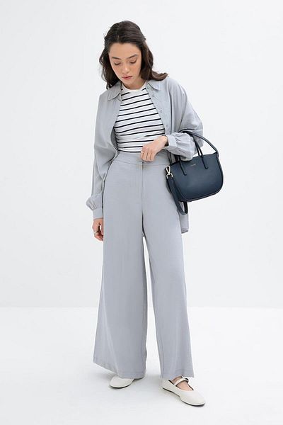 ALLDAY Wide Leg Women's Trousers S77116A0