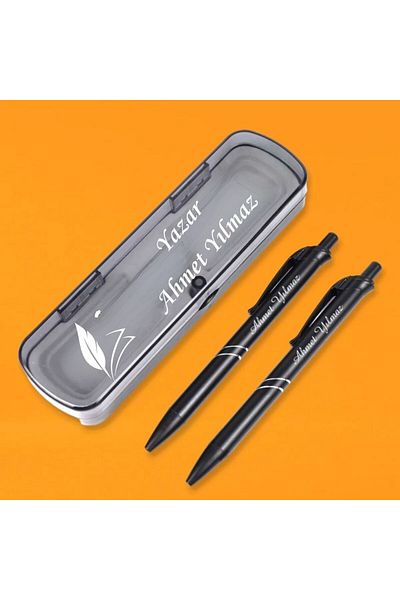 gifttime Exclusive Gift for Writers Ballpoint and Tip Pencil Set with Design Box