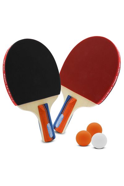 Generic Sports table tennis set of two paddles and two balls pro edition