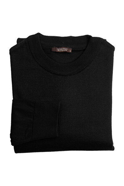 Cengizhan Baybars Bisiklet Yaka Basıc Triko