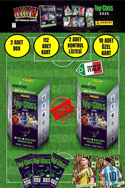 TOYFEST بانيني توب كلاس 2025 بلاستر بوكس ​​2 بوكس ​​112 كارت