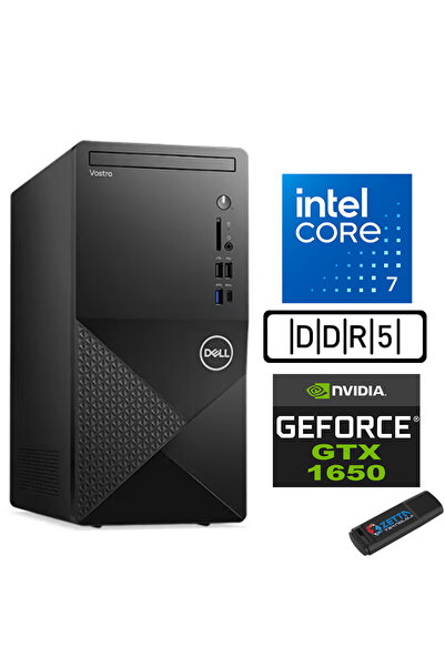 Vostro 3030 mt I7 12700 16GB Ddr5 1tb SSD WIN11HOME GTX1650-4GB N3030I7GTX1650H08+ZettaFLASH