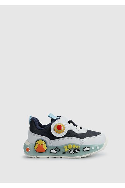 Kiddo Boy's Navy Blue Sneaker