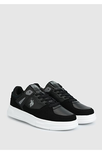 U.S. Polo Assn. Lean Siyah Erkek Sneaker