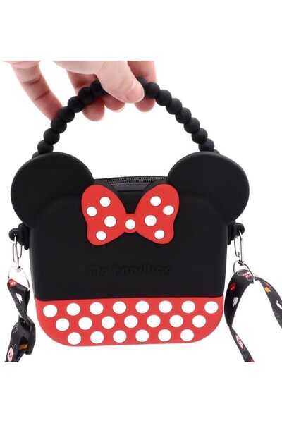 FuryaTedarik Girl's Silicone Bag Wallet with Cartoon Character