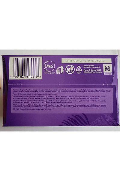 Orkid Fresh Fragrance Thin Cotton Daily Pad 80Pcs X 1 Pack/Evissa Soap Gift