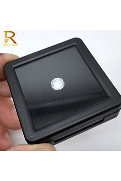 Choice Black2 Quality Loose Diamond Display Box PU Leather Case Gem Stone Sto...
