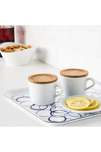 IKEA FÖRSEGLA Coaster, bamboo, 9 cm
