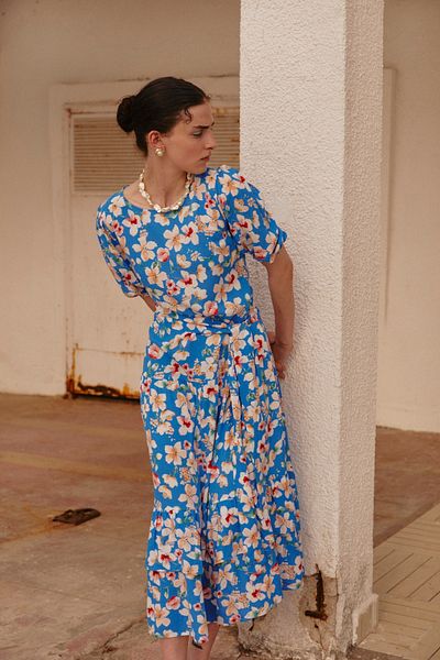 Natavanbutık FLOWER PATTERNED DRESS