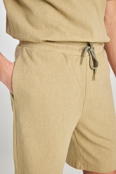 Lee Erkek L2510272 Relaxed Fit Sweatshort / Light Green Standart