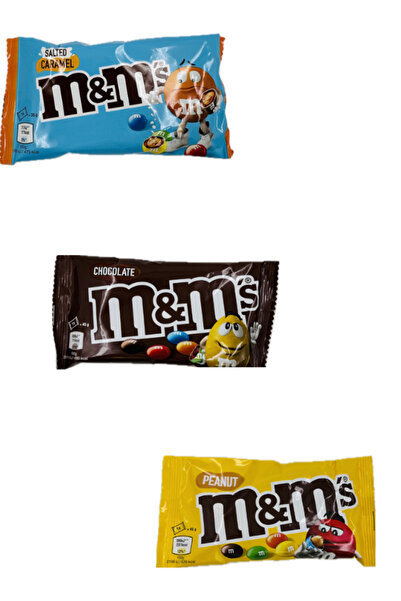 M&M's çikolata crispy - chocolate - peanut bonibon çikolatalar Karışık avantaj paket bonibon