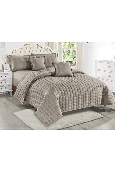 Moon Summer Plain Compressed Double Duvet Set with Exclusive Design, Microfiber, Size 230*260 cm