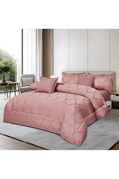 MİNG Lİ Summer double bedspread set, 6 pieces, king size, 230 x 250 cm