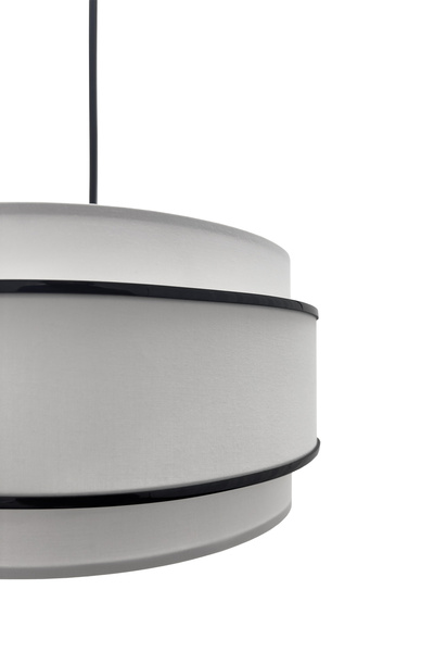 Vivido Abajur Dopia Chandelier - White with Black Stripe