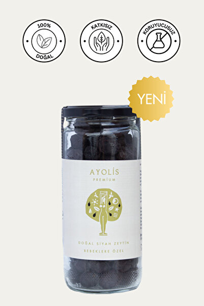 Ayolis Premium Bebek Zeytini 275 G (ORGANİK ZEYTİNYAĞLI)