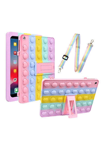 UnDePlus Huawei MatePad SE 11inç 2024 Kılıf Cute Dolls Standlı Eğlenceli 3D Karekterli Çocuk Kılıfı (10.4İinç