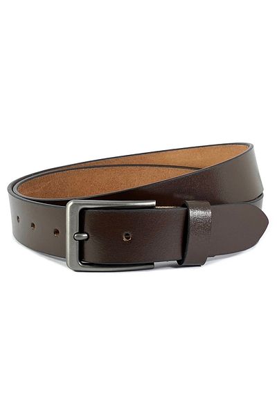 Classic Milano Genuine Leather Belt for Men in Gift Box Premium Semi Casual Men s Belt with Pin Buckle