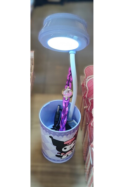 ada çanta kırtasiye Bileklik Hediyeli My Melody, kuromi Şarjlı Kalemlikli Mas...