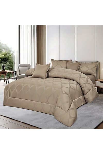 MİNG Lİ Summer double bedspread set, 6 pieces, king size, 230 x 250 cm