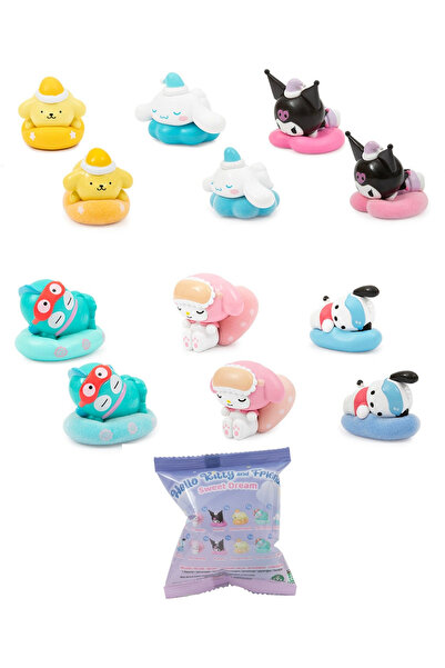 GIOCHI PREZIOSI Kuromi My Melodi Cinnamoroll Sanrio and Friends 3D Tatlı Uykular Sürpriz Figür 1 adet