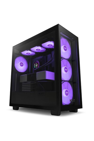 Nzxt H7 Elite Premium ATX Mid-Tower - Black