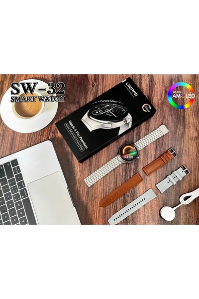 Serreha LEERFEİ SW-32 Android İOS HarmonyOS Uyumlu Erkek Akıllı Saati