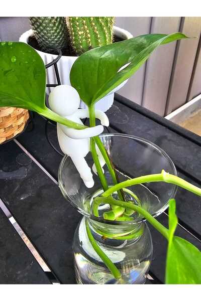 NADO DEKOR 2 Adet Bitki Tutucu Oturan Adam