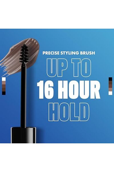 NYX Professional Makeup The Brow Glue Extreme Hold Eyebrow Setting Gel, 16 Hour Hold, Clear (01)
