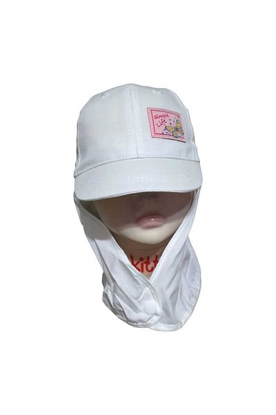 Aware Time 1-3 Years Old Girl's Legionary Summer Hat with Neck Protection