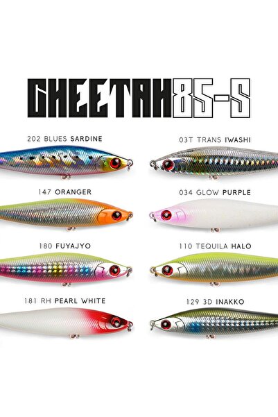 Fujin Cheetah 85S 20gr 8.5cm Maket Balık