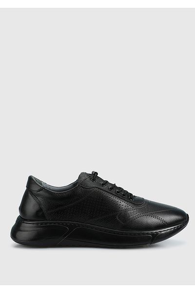 Provoq Ανδρικό Sneaker - Μαύρο Δερμάτινο