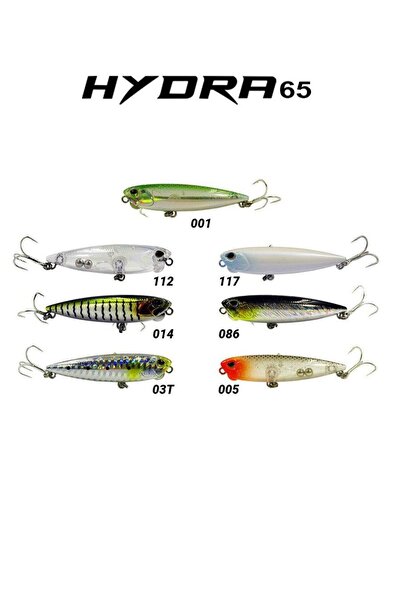 Fujin Hydra 65mm 5.5gr Lrf Su Üstü Maket Balık