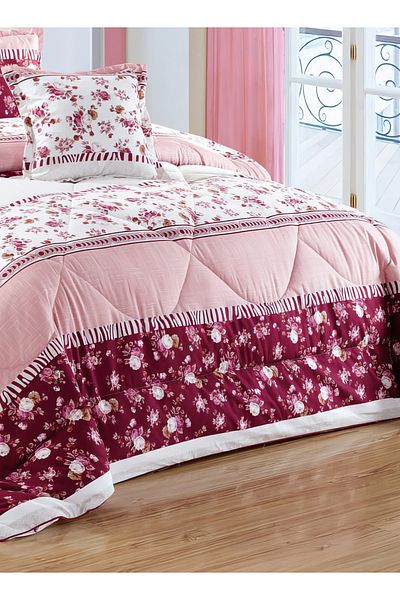 Moon Comforter Set 4 Piece Single Size Elegant Bedspread Lightweight Comforter