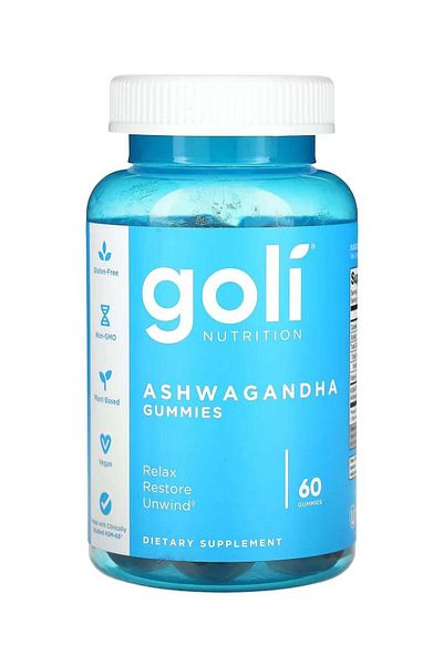 Goli Nutrition Ashwagandha Gummies 60's