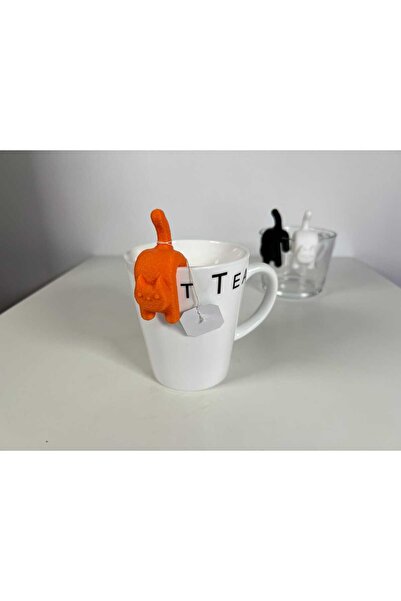 NADO DEKOR 2 ADET Poşet çay ipi tutucu Sevimli Kedi Bardak Aksesuarı