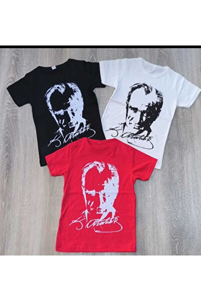 Sedef tuhafiye Atatürk baskılı tişört