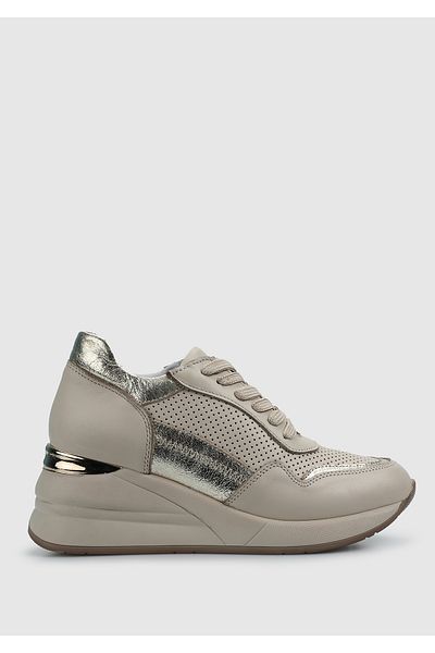 Provoq Tenis de damă din piele bej