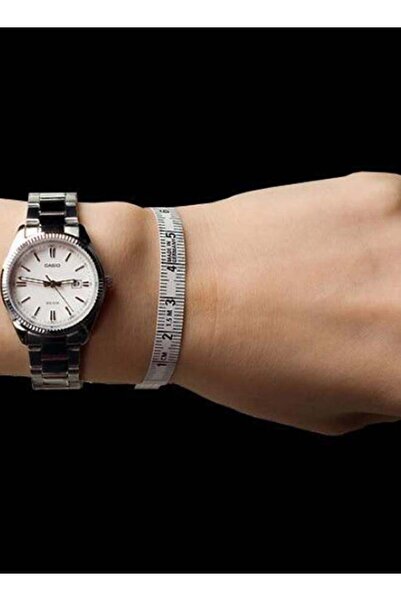 Casio 44mm Stainless Steel Analog Couple Watch Set - Silver