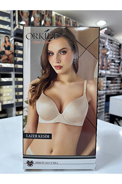 Orkide 8880 Lazer Kesim Gizli Balen Dikişsiz Yarım Destekli Tek Sütyen