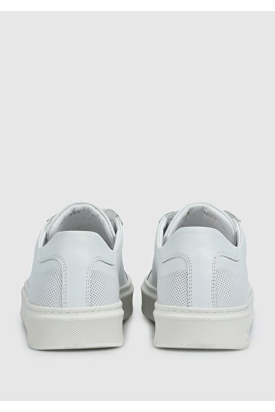 Provoq Beyaz Deri Erkek Sneaker