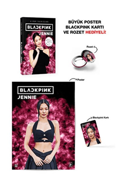 Parodi Yayınları Blackpink Jennie - K-Pop Yıldızları Kitabı Cihan Özata Parod...