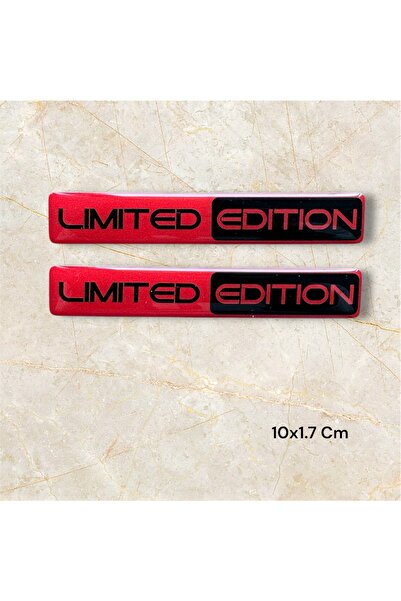 Limitless Design Limited Edition Damla Sticker Araba Stickerı (2 li Set) - 10x1.7 cm