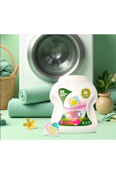 PİNK Natural Scent Laundry Detergent Capsules 30 Capsules