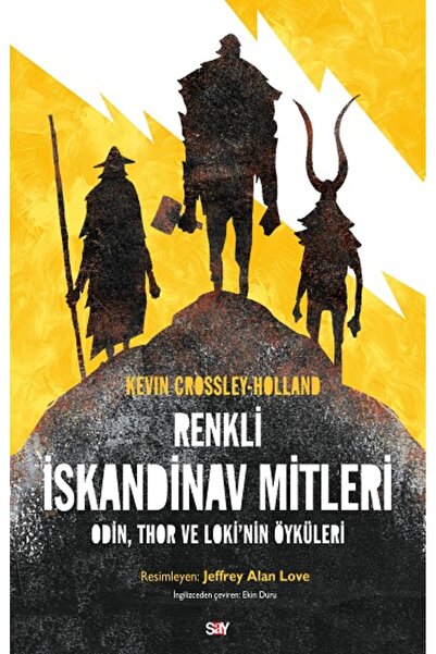 Say Yayınları Renkli İskandinav Mitleri - Odin, Thor ve Loki’nin Öyküleri kit...
