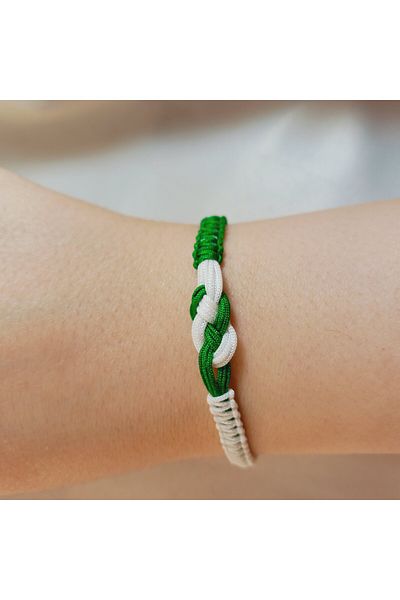 Crystal Atelier Bursaspor Infinity Figured Bracelet-Bursaspor Fan Macrame Knitted Bracelet-Fan Bracelet