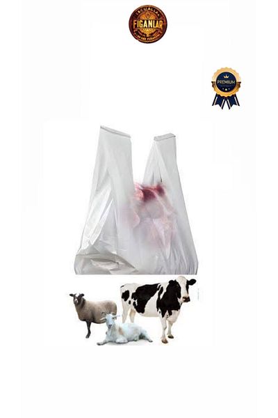 figanlar ambalaj Thick Oversize 40X60 cm Bag Set (Milk White & Meat Stone)