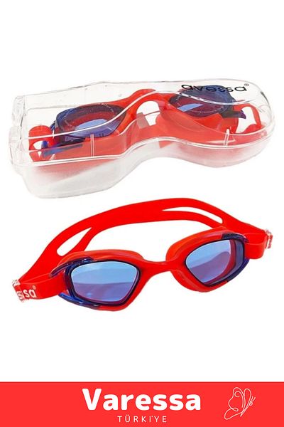 VARESSA Premium Adjustable Strap Waterproof Uv Ray Protection Silicone Plastic Antifog Children's Sea Glasses