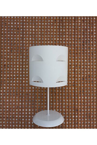 ONAY M غطاء من القماش ذو تصميم أبيض لغرفة النوم وغرفة الشباب والأطفال ومصباح ...