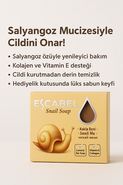 Escabel Snail Soap 120 Grm